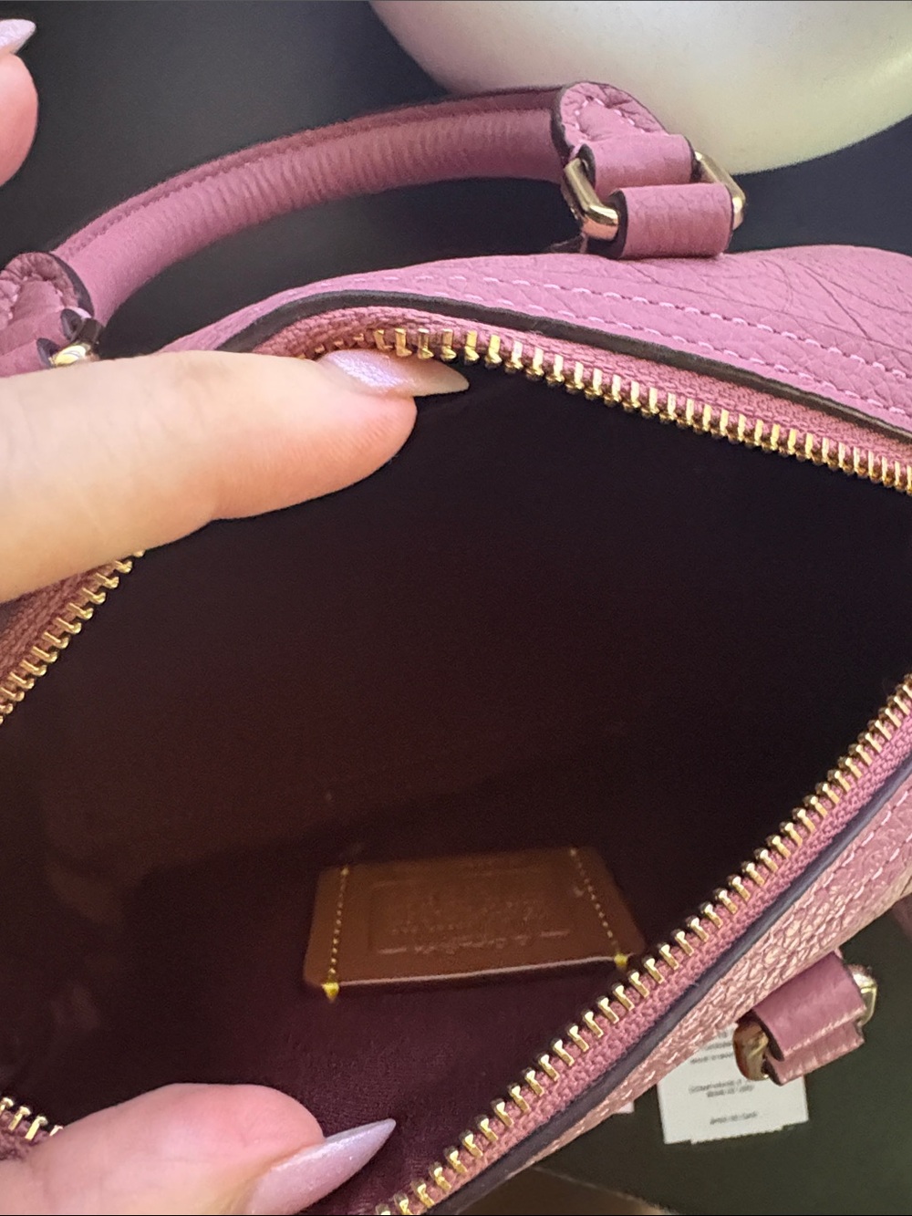 Coach Mini Rowan-Peony - Picture 4 of 4